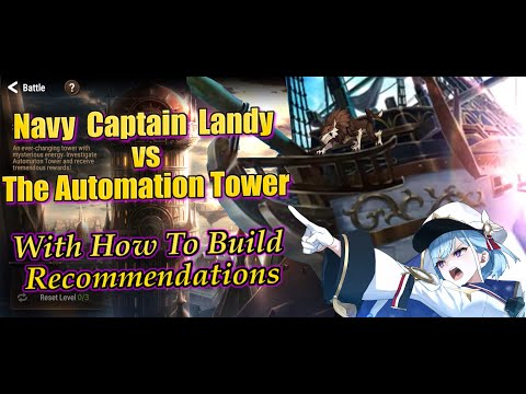 Navy Captain Landy vs The Automation Tower - With Build Recommendations - Epic 7 - ML Landy