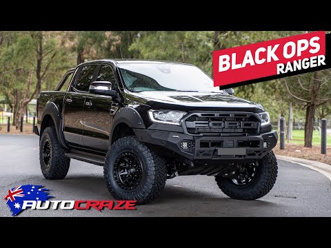 BLACK OPS RANGER // FORD RANGER WHEELS, TYRES & 4X4 ACCESSORIES, LIFT KIT & MORE