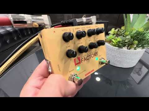 SONICAKE Acoustic Guitar Effects Pedal with Analog Preamp and Digital Reverb Acoustic Instruments