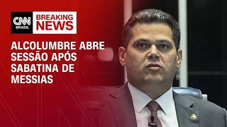 Vídeo: Sabatina de Messias: Alcolumbre organiza plenário para votação | HORA H