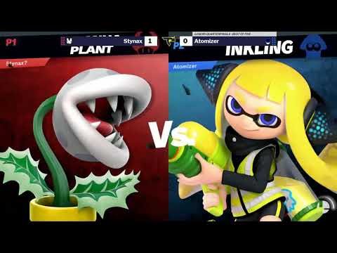 Tap Jump 18 SSBU Losers Quarters - Stynax (Piranha Plant) vs Atomizer (Inkling)