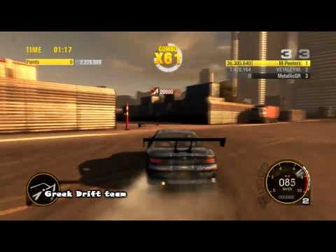 Race Driver GRID - World Record Beaten! [MetallicGR, Greek Drift Team]