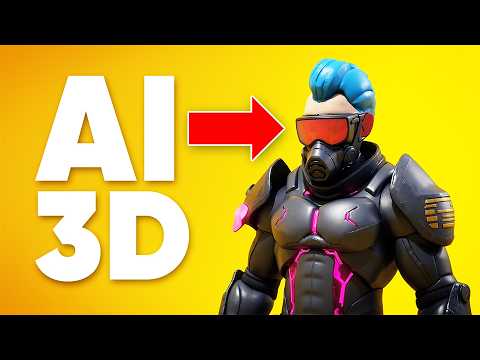 AI 3D: Generate Stunning 3D Models with Tripo AI + Animation Tutorial