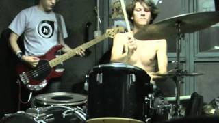 Nomeansno - Joyful Reunion (bass and drums cover)