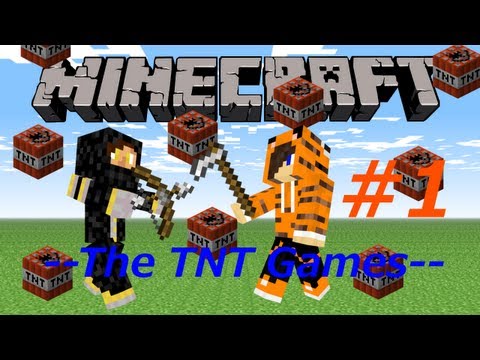 TigerSlashFTW - "Kinetic Wizardry Is Fun" TNT Games w/ Tiger & CyrilFS #1 (Minecraft)