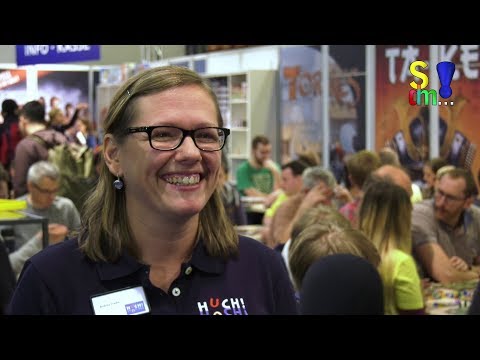 HUCH! im Interview mit Andrea Stadler - SPIEL 2017 (Spiel doch mal...!)