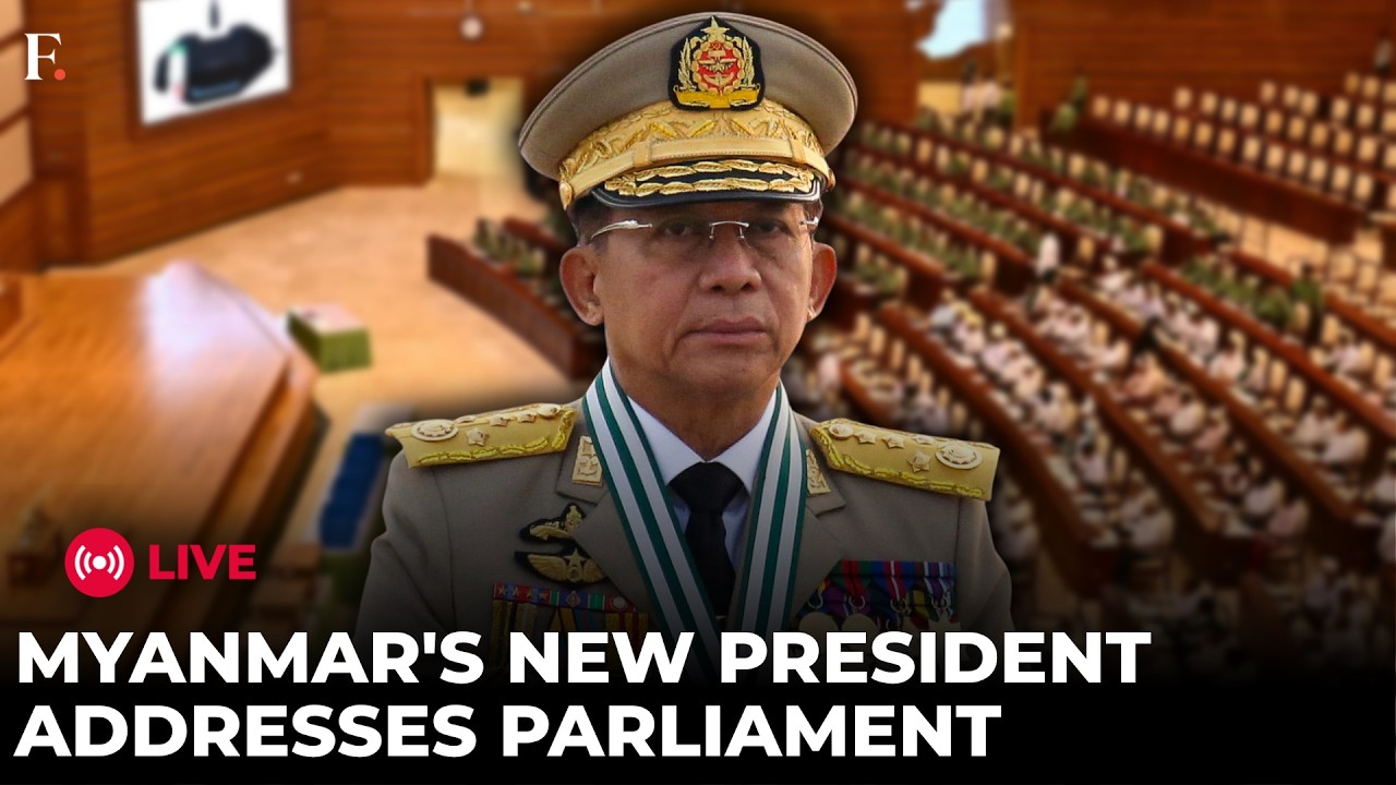 Myanmar Parliament LIVE: President Min Aung Hlaing Addresses Parliament After Disputed Election