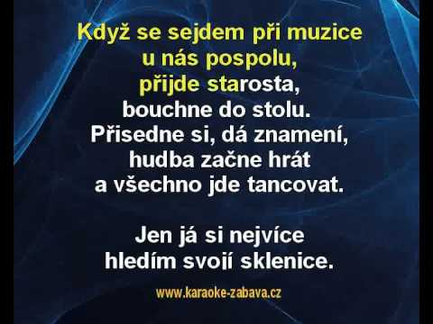 Karaoke klip Kdyby ty muziky nebyly - lidová