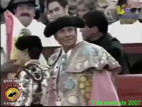 Ultimo paseíllo del pana en La México - 7 de enero de 2007