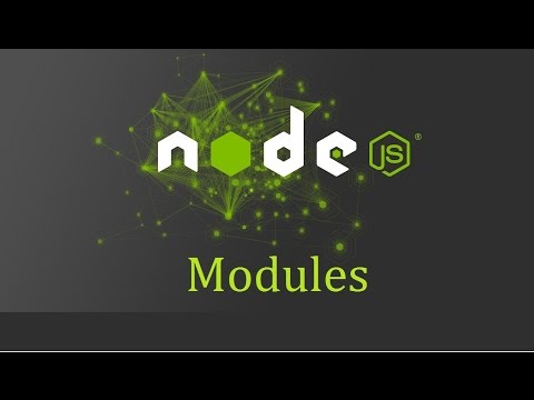 Node js Tutorial for Beginners 5 Modules