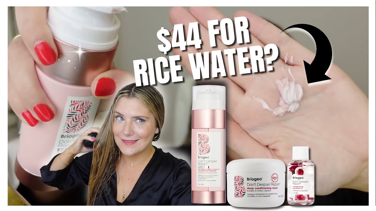 Watch $44 RICE WATER TREATMENT… DOES THIS EVEN MAKE ANY SENSE Now $44 RICE WATER TREATMENT… DOES THIS EVEN MAKE ANY SENSE