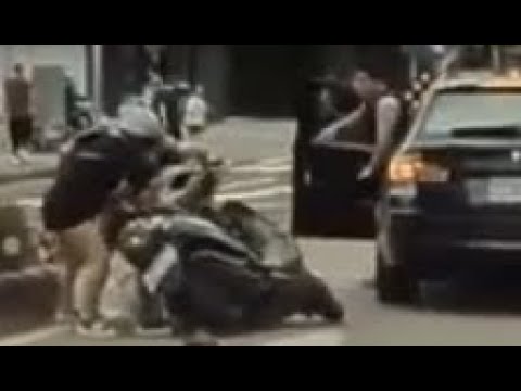 [Vídeo do acidente de carro] Nenhuma ação tomada (2023.07.31 Minami Road, distrito de Banqiao, nova cidade de Taipei)