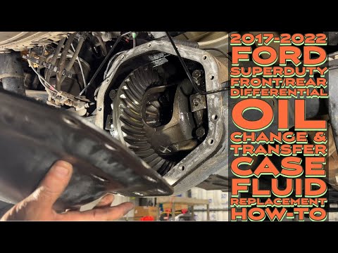 2019 Ford F-350 Differentials & Transfer Case Service How-To