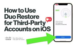 How To Recover Instagram, Facebook & Other Third-Party Accounts | Duo Restore (Duo Mobile iOS)