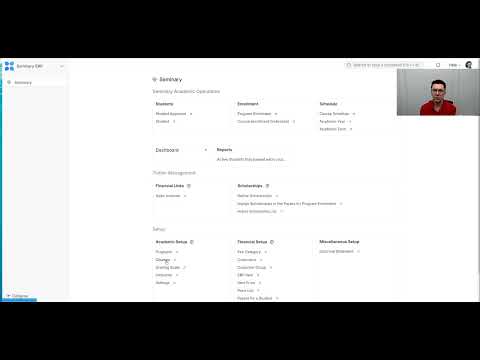 SeminaryERP Setup Video