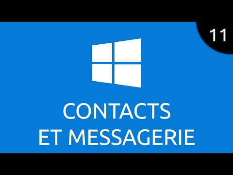 Windows 11 contacts et messagerie