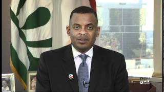 Charlotte Mayor Anthony Foxx discusses the relevance of wind power industry in NC