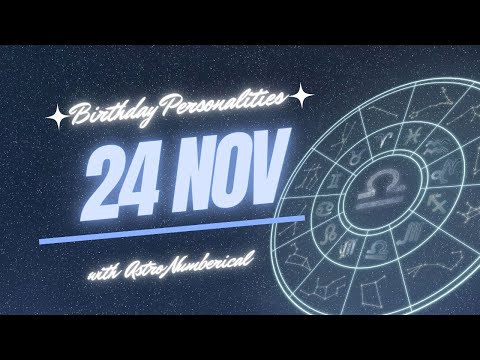 24 November Zodiac Horoscope: Birthday Personality & Traits Revealed