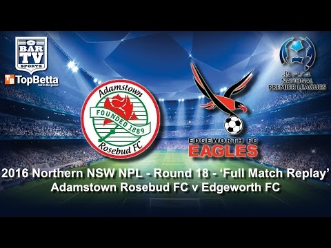 2016 NNSWF NPL Round 18 Feature Match - Adamstown Rosebuds v Edgeworth Eagles