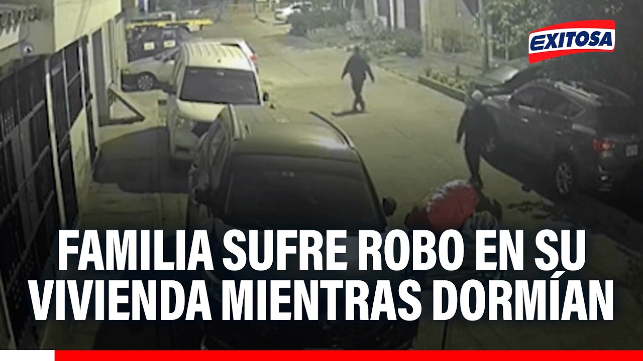 🔴🔵 Familia sufre robo en su vivienda mientras dormían: Delincuentes habrían usado somnífero en Spray