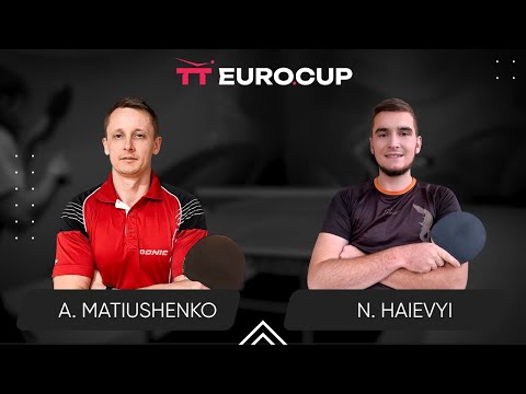 12:25 Andrii Matiushenko - Nazarii Haievyi 12.08.2024 TT Euro.Cup Ukraine Master. TABLE 4