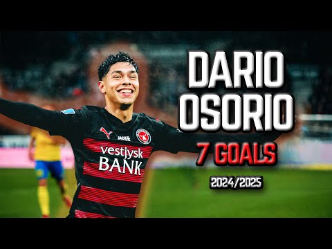 Darío Osorio - All 7 Goals for FC Midtjylland - 2024/2025