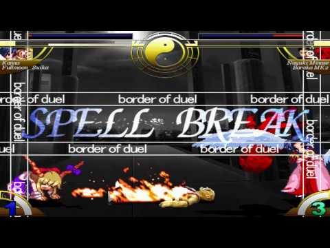 SS MUGEN Survivals - Kanna and Suika vs Everyone #1 (My first 60 FPS survival)