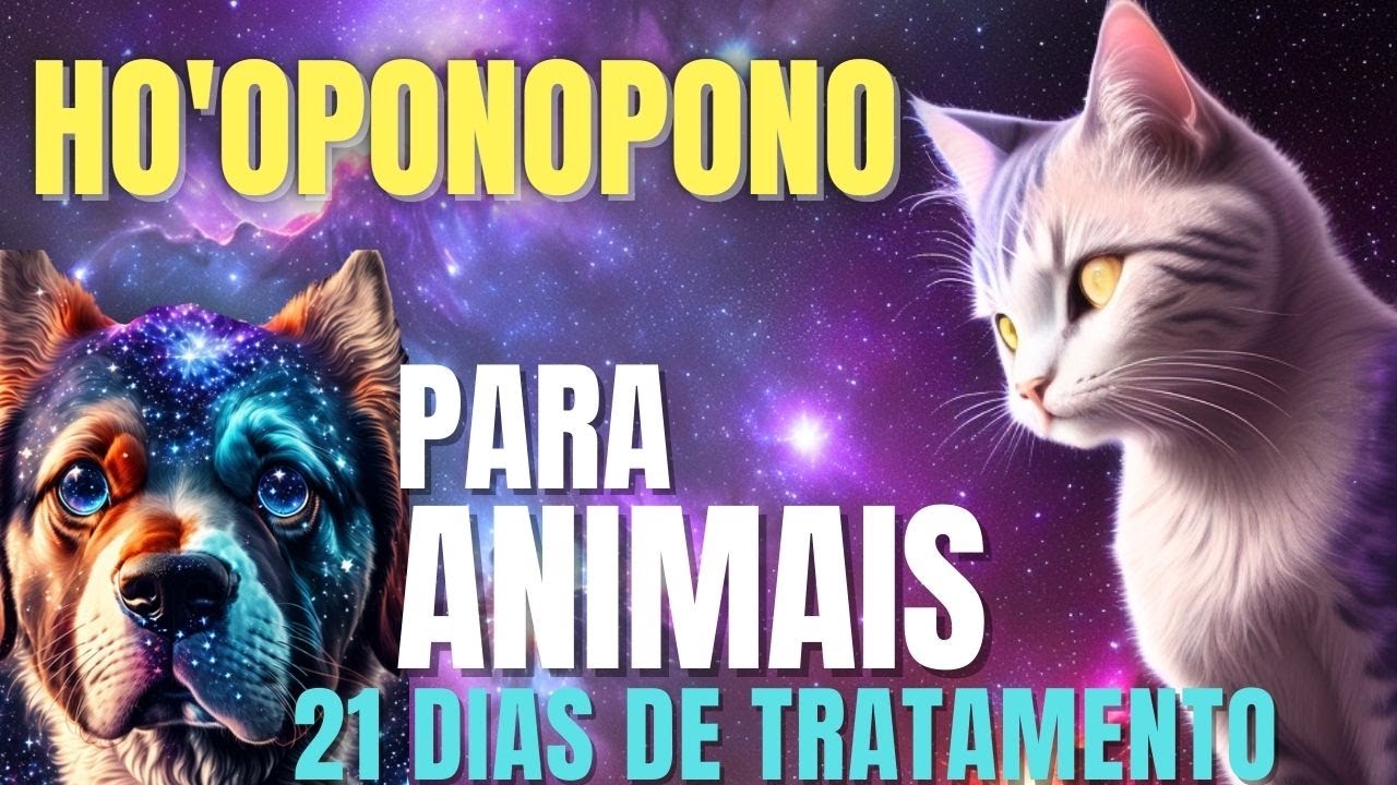 "Oração Quântica Ho'oponopono para Cura e Proteção dos Animais - Manifestando Amor Universal!"