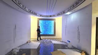 Bublinková stěna vestavná