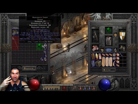 Diablo 2 Resurrected | 520% MF 3 Shacos in 1 Day Blizzard Sorceress Playthrough [Part 2 Stream]