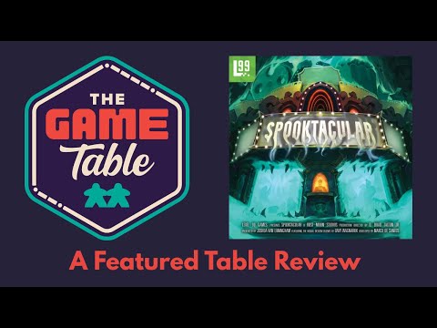 Spooktacular - A Featured Table Review by The Game Table Podcast