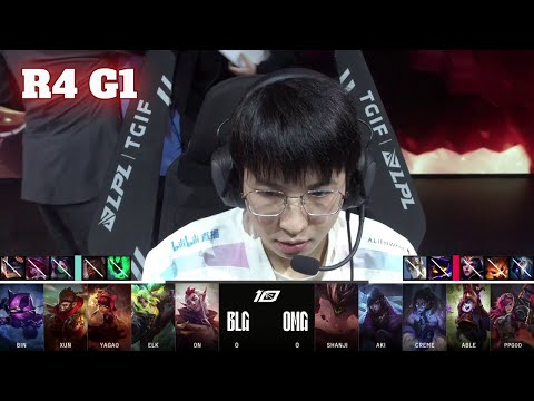 BLG vs OMG - Game 1 | Round 4 LPL Spring 2023 Playoffs | Bilibili Gaming vs Oh My God G1