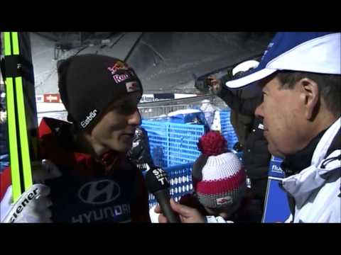 C.Hoelzl & G.Schlierenzauer im Interview - 24.02.2013 WM Predazzo