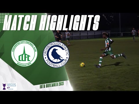 Chichester City FC 1 - 0 Crowborough Athletic | Match Highlights | 09/11/21