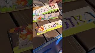  Розвиваюча дерев'яна іграшка-пазл "Абетка тварин" для дітей від 4 років