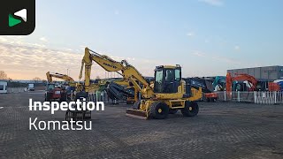M&aacute;y đ&agrave;o b&aacute;nh lốp Komatsu PW118 MR -8 | H&igrave;nh ảnh 4 - Machineryline