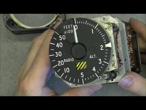 Elliott radar altimeter indicator teardown