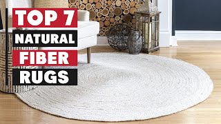 7 Best Natural Fiber Rugs for Eco-Friendly Homes