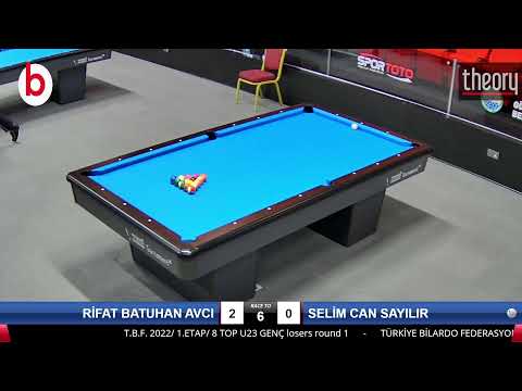 RİFAT BATUHAN AVCI & SELİM CAN SAYILIR Bilardo Maçı - 