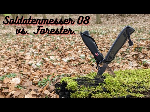 Das Victorinox Soldatenmesser 08 oder das Victorinox Forester.