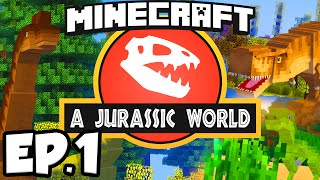 Jurassic World: Minecraft Modded Survival Ep1 - DI
