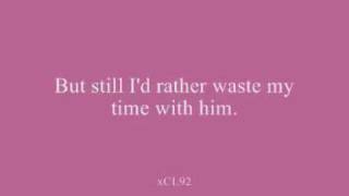 Claude Kelly - Waste Of Time (Lyrics)
