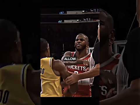 Touching Chris Paul's head is forbidden in the NBA😳🔥
