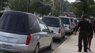 EMOTIONAL FUNERAL OF 5 DEAD FROM CAR ACCIDENT - MYRIAM LEBRUN AND HER FAMILY