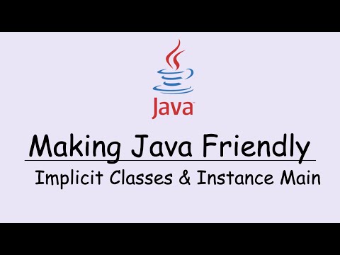 Java 21 22 Implicit Classes And Instance Main Method