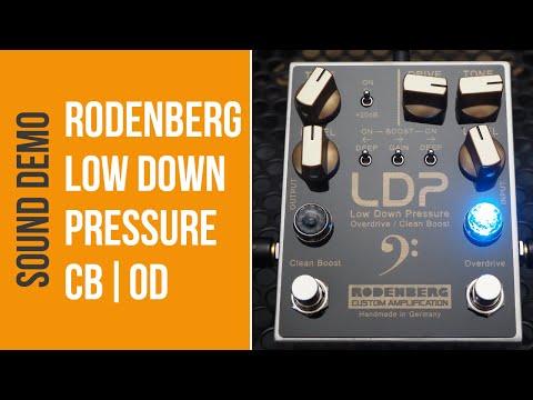 LDP (OD/CB) Overdrive/ Clean Boost for bass RODENBERG amplification image 5