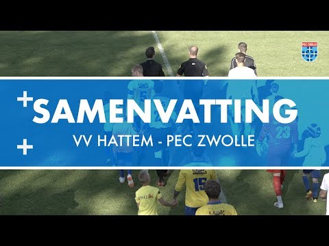 Samenvatting VV Hattem - PEC Zwolle