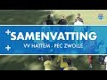 Samenvatting VV Hattem - PEC Zwolle