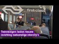 Zit het lekker? Reizigers testen interieur toekomstige intercity's