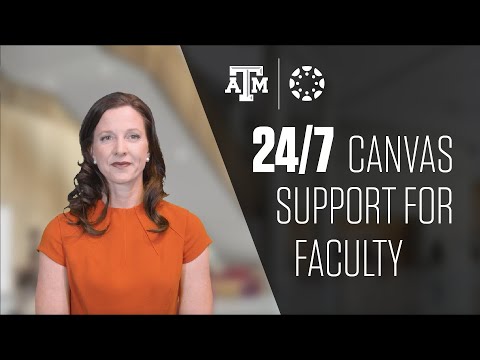 24 7 Canvas Support For Faculty